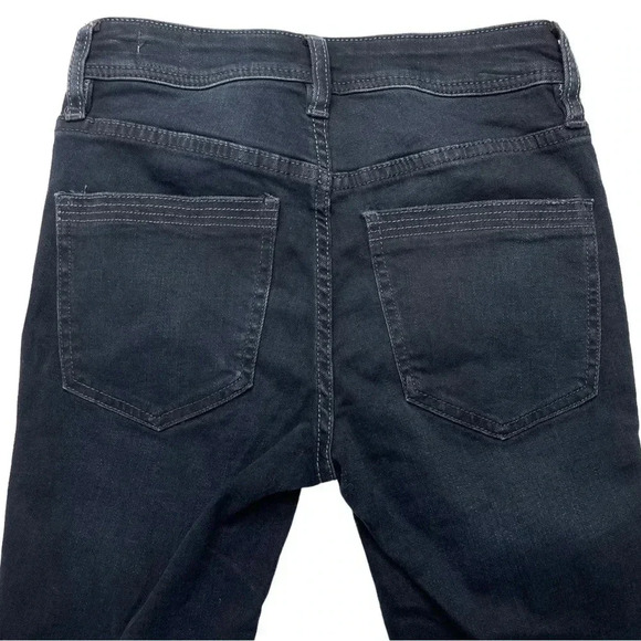 We The Free Ivy Released Hem Mid Rise Dark Navy Womens Skinny Jeans Size 24 - Picture 10 of 11